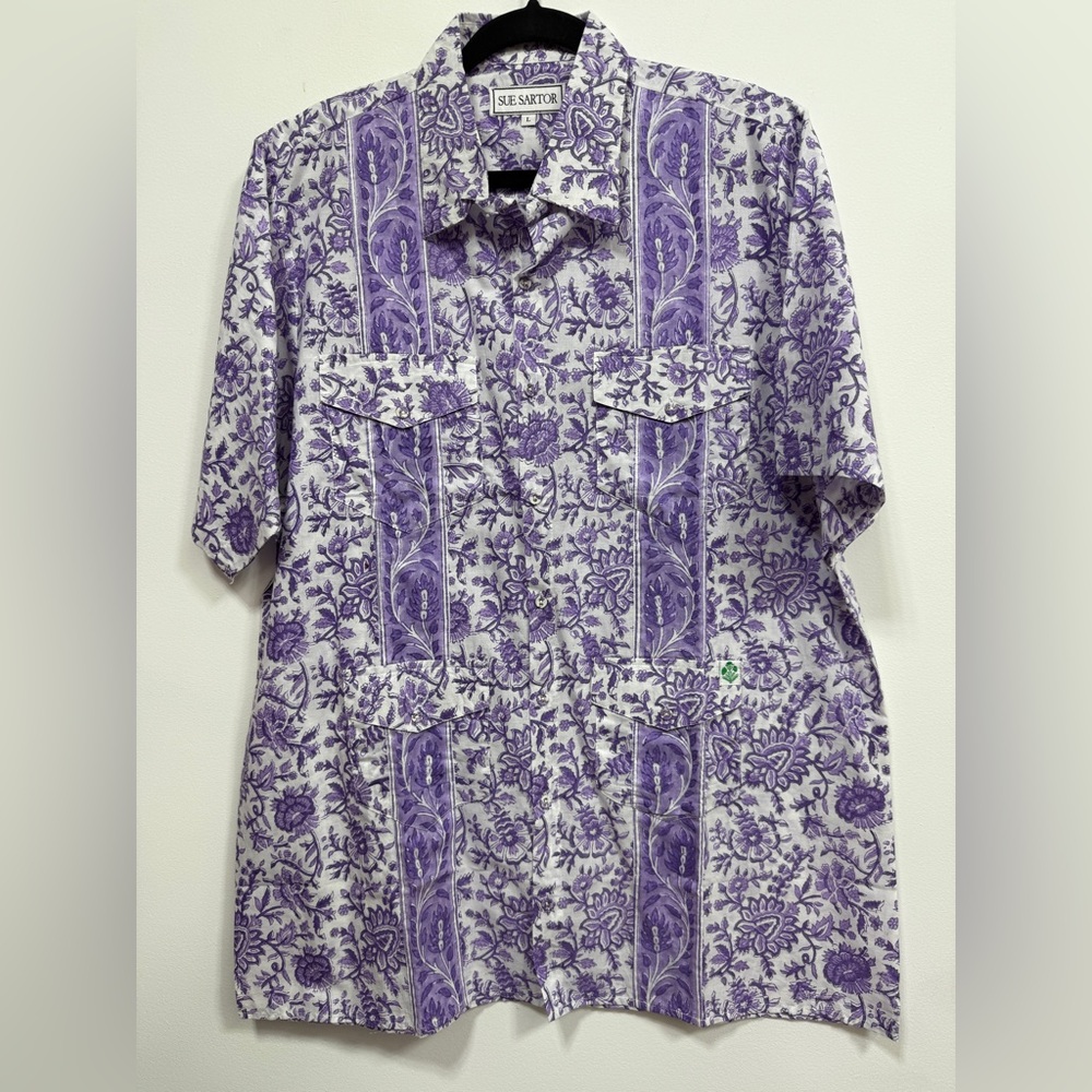 Sue Sartor men's shirt NWOT size large